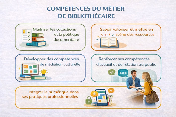 compétences du bibliothécaire